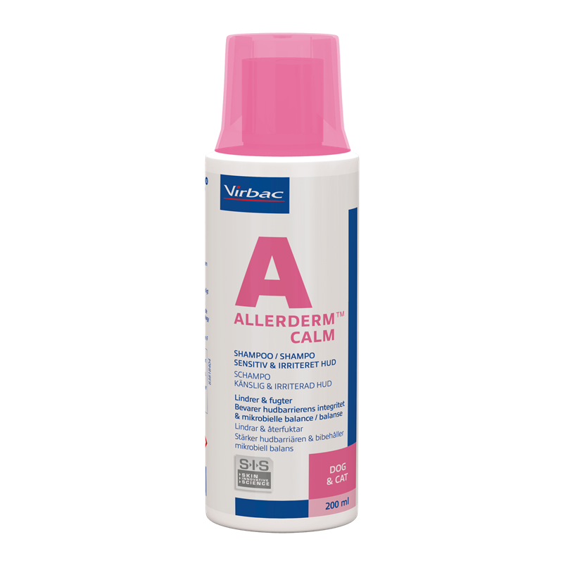 Virbac Allerderm Calm shampoo, 200 ml